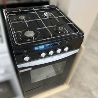 ГАЗОВАЯ ПЛИТА DE LUXE 5040.38Г (Щ) ЧЕРНАЯ