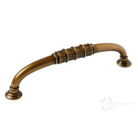 Мебельная Ручка 192 м.ц.128мм замак ант.бронза RZ192Z.128BA