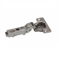 Петля OPTIMA 700 clip-on D35мм с доводчиком для полунакладных дверей, никель 