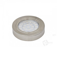 Мебельный светодиодный светильник PYXIS 6000К, брашированный никель, 6000K, 12V