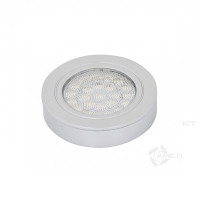 Мебельный светодиодный светильник PYXIS 3000К, серебристый, 3000К, 12V